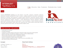 Tablet Screenshot of interaudit-top.sk